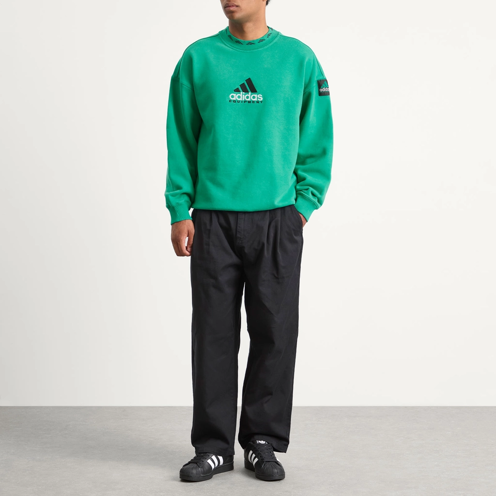 Adidas Originals Men's EQT Crewneck Equipment Green